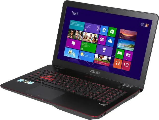 Main image of ASUS ROG GL551 series - 15.6" NVIDIA GeForce GTX 860M - Intel Core i7-4710HQ  - 16GB Memory - - Windows 8.1 64-Bit - Gaming Laptop - (GL551JM-DH71 )