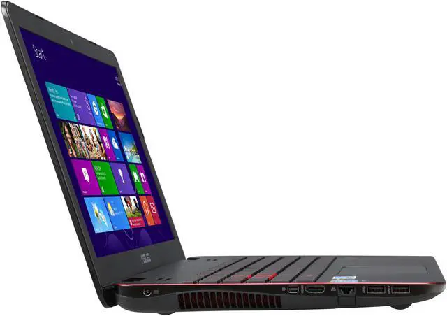 Alt view image 4 of 8 - ASUS ROG GL551 series - 15.6" NVIDIA GeForce GTX 860M - Intel Core i7-4710HQ  - 16GB Memory - - Windows 8.1 64-Bit - Gaming Laptop - (GL551JM-DH71 )