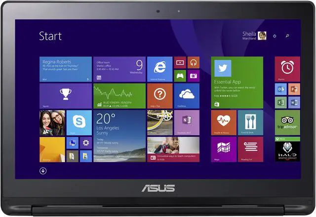Alt view image 2 of 8 - ASUS Transformer Book Flip TP500LA-DS71T Laptop Intel Core i7 5500U (2.40 GHz) 8 GB Memory 1 TB HDD Intel HD Graphics 5500 15.6" Touchscreen Windows 8.1 64-Bit