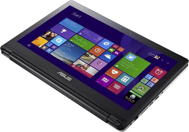 Alt view image 7 of 8 - ASUS Transformer Book Flip TP500LA-DS71T Laptop Intel Core i7 5500U (2.40 GHz) 8 GB Memory 1 TB HDD Intel HD Graphics 5500 15.6" Touchscreen Windows 8.1 64-Bit