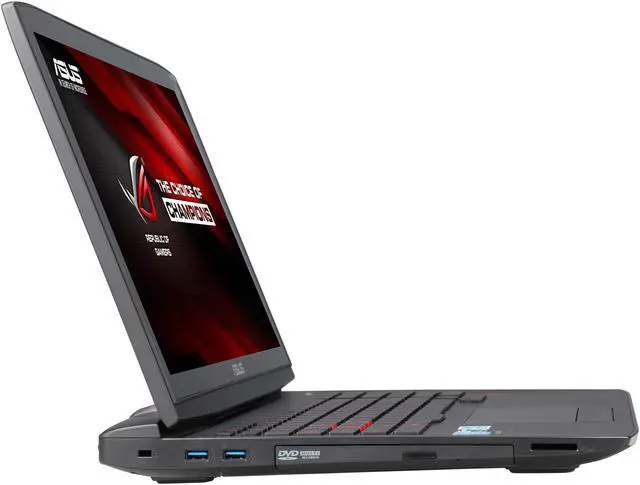 Alt view image 4 of 8 - ASUS ROG - 17.3" FHD - Intel Core i7-4710HQ - NVIDIA GeForce GTX 860M - 8GB Memory - - Windows 8.1 64-Bit (G751JM-BHI7T25 )
