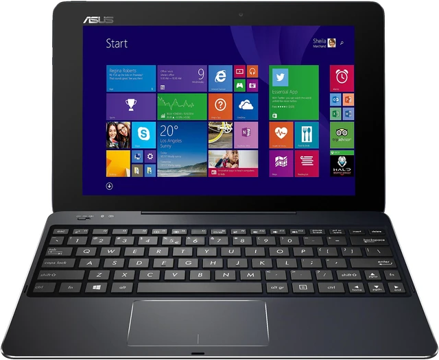 Alt view image 4 of 10 - ASUS Transformer Book T100CHI-B1-BK 2-in-1 Ultrabook Intel Atom 2 GB Memory 32 GB SSD 10.1" Touchscreen Windows 8.1 32-Bit