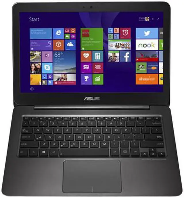 Alt view image 6 of 11 - ASUS Zenbook UX305FA-ASM1 Intel Core M 8 GB Memory 256 GB SSD 13.3" Ultra-Slim FHD Aluminum Laptop Windows 8.1 64-Bit