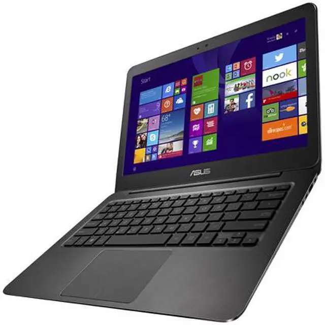 Alt view image 4 of 11 - ASUS Zenbook UX305FA-ASM1 Intel Core M 8 GB Memory 256 GB SSD 13.3" Ultra-Slim FHD Aluminum Laptop Windows 8.1 64-Bit