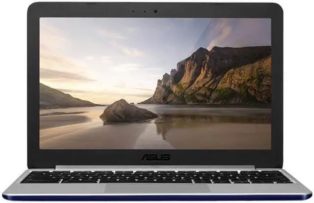 Alt view image 2 of 7 - ASUS C201PA-DS01 Chromebook Rockchip 3288-C Quad-Core 1.80 GHz 2 GB Memory 16 GB eMMC 11.6" Chrome OS