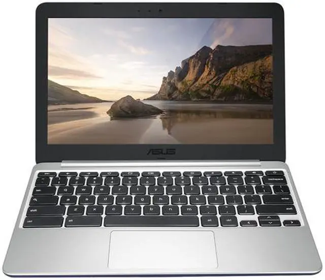 Alt view image 4 of 7 - ASUS C201PA-DS01 Chromebook Rockchip 3288-C Quad-Core 1.80 GHz 2 GB Memory 16 GB eMMC 11.6" Chrome OS