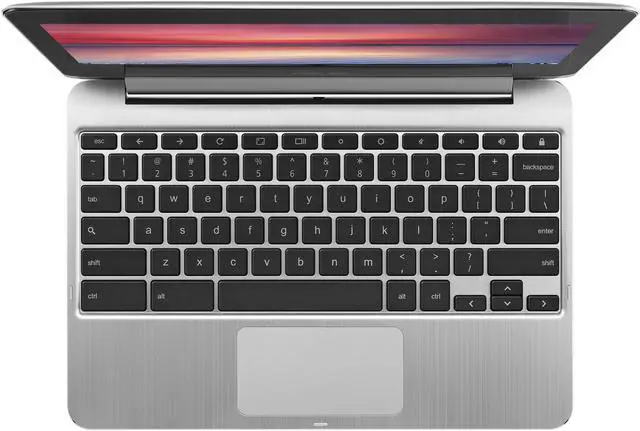 Alt view image 4 of 8 - ASUS Chromebook 1.80GHz 2GB Memory 16 GB eMMC SSD 10.1" Touch Screen Chrome OS C100PA-DB01