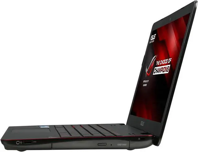 Alt view image 2 of 8 - ASUS ROG GL551 series - 15.6" NVIDIA GeForce GTX 960M - Intel Core i7-4720HQ  - 16GB Memory - - Windows 8.1 64-Bit - Gaming Laptop - (GL551JW-DS71 )