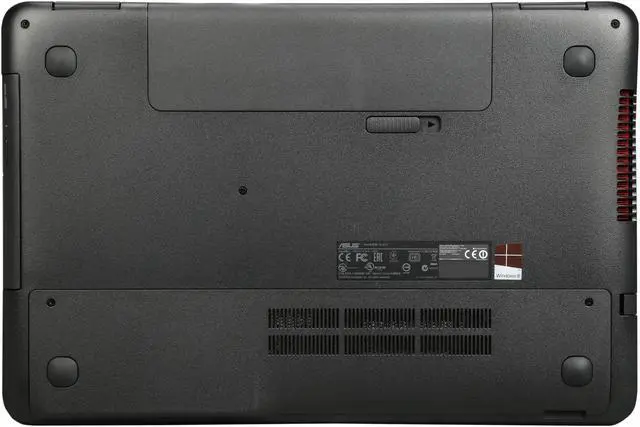 Alt view image 7 of 8 - ASUS ROG GL551 series - 15.6" NVIDIA GeForce GTX 960M - Intel Core i7-4720HQ  - 16GB Memory - - Windows 8.1 64-Bit - Gaming Laptop - (GL551JW-DS71 )