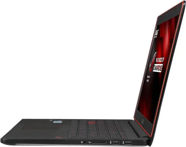 Alt view image 2 of 8 - ASUS ROG - 15.6" 4K / UHD NVIDIA GeForce GTX 960M - Intel Core i7-4720HQ  - 16GB Memory - 512 GB SSD - Windows 8.1 64-Bit - Gaming Laptop - IPS (G501JW-DS71 )