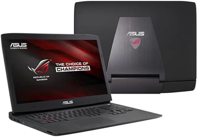Main image of ASUS ROG - 17.3" NVIDIA GeForce GTX 965M - Intel Core i7-4720HQ  - 12GB Memory - - Windows 8.1 64-Bit - Gaming Laptop - (G751JL-DS71-CA )