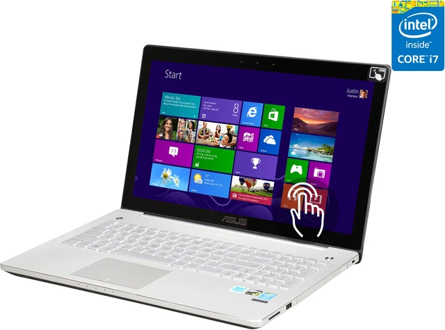 Main image of ASUS N550JX-DS74T Gaming Laptop 4th Generation Intel Core i7 4720HQ (2.60GHz) 16GB Memory 240GB SSD NVIDIA GeForce GTX 950M 2 GB GDDR3 15.6" Touchscreen Windows 8.1 64-Bit
