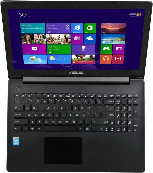 Alt view image 6 of 8 - ASUS 15.6" Intel Pentium N3530 8GB Memory Windows 8.1 64-Bit F553MA-HH24TQ
