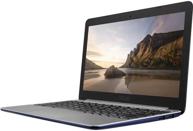 Main image of ASUS C201PA-DS02 Chromebook Rockchip RK3288C (1.80 GHz) 4 GB OnBoard Memory 16 GB eMMC 11.6" Chrome OS
