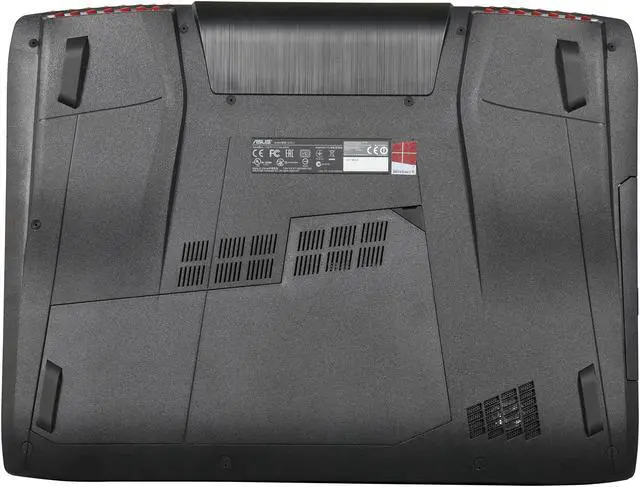 Alt view image 7 of 8 - ASUS ROG G751 Series G751JY-DH71 Gaming Laptop Intel Core i7 4710HQ (2.50GHz) 24GB Memory 1TB HDD 256GB SSD NVIDIA GeForce GTX 980M 4GB 17.3" BD Combo Windows 8.1 64-Bit