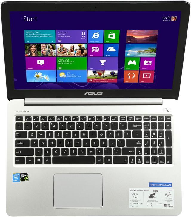 Alt view image 7 of 8 - ASUS K501LX-EB71 Gaming Laptop 5th Gene Intel Core i7 5500U (2.40GHz) 8GB Memory 256GB SSD NVIDIA GeForce GTX 950M 15.6" Windows 8.1 64-Bit