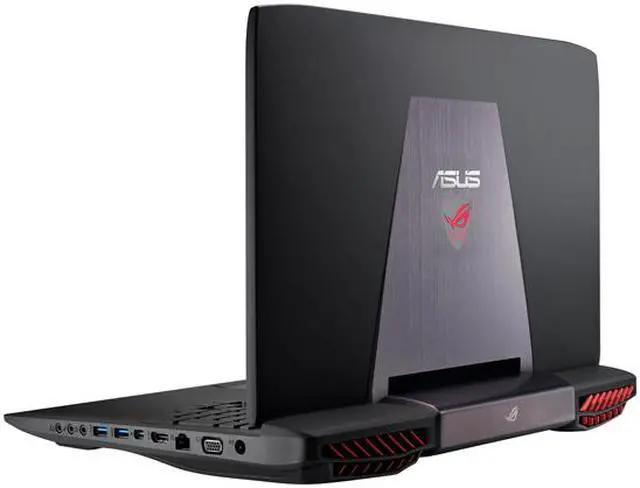 Alt view image 7 of 8 - ASUS ROG G751JT-DB73 G-Sync Gaming Laptop 4th Generation Intel Core i7 4720HQ (2.60 GHz) 16 GB Memory 1 TB HDD 256 GB SSD NVIDIA GeForce GTX 970M 3 GB GDDR5 17.3" Windows 8.1 64-Bit