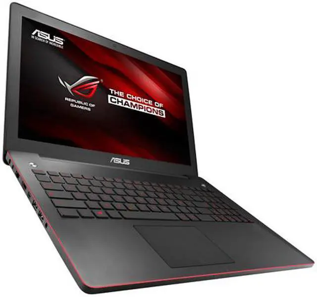 Alt view image 3 of 9 - ASUS ROG - 15.6" NVIDIA GeForce GTX 850M - Intel Core i5-4200H  - 8GB Memory - - Windows 8.1 64-Bit - Gaming Laptop - (GL550JK-NB51 )