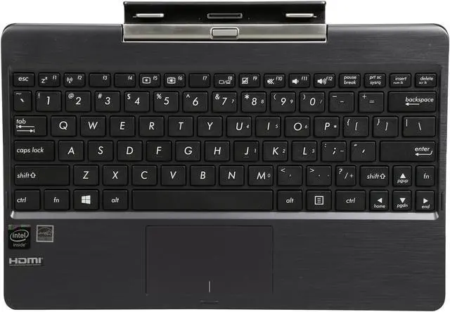 Alt view image 7 of 11 - Asus Transformer Book T100TAF 10.1" 2-in-1 Tablet with Dock, Quad Core Intel Atom Bay Trail Z3735F 1.33 GHz (1.83 GHz Burst), 2 GB Memory, 32 GB Storage, Windows 8.1, Certified Refurbished