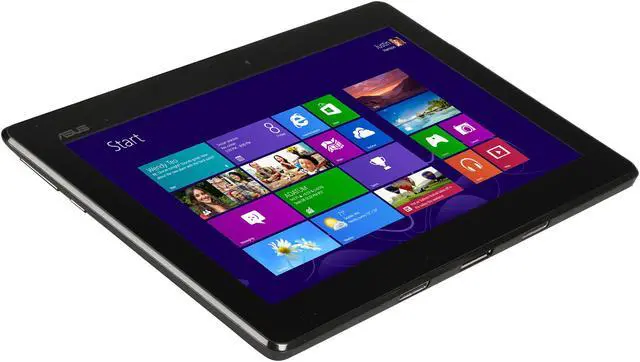 Alt view image 8 of 11 - Asus Transformer Book T100TAF 10.1" 2-in-1 Tablet with Dock, Quad Core Intel Atom Bay Trail Z3735F 1.33 GHz (1.83 GHz Burst), 2 GB Memory, 32 GB Storage, Windows 8.1, Certified Refurbished