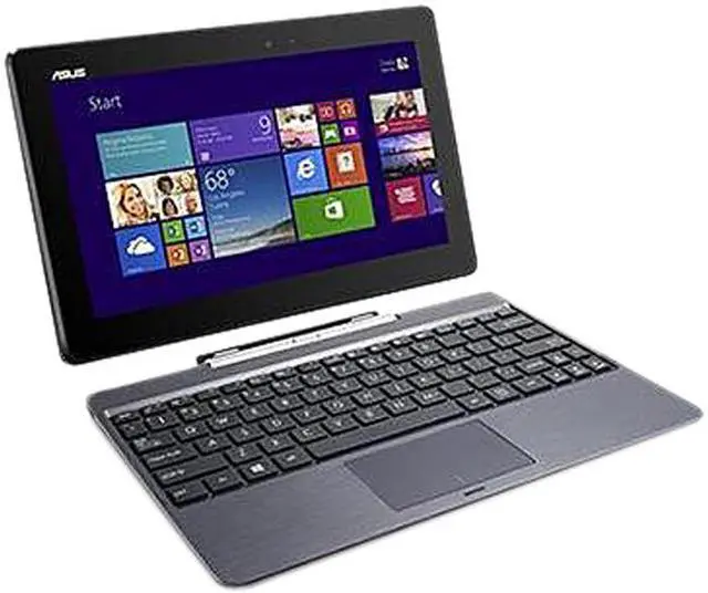 Main image of ASUS Transformer Book Intel Atom Z3795 4GB Memory 64 GB SSD Intel HD Graphics 11.6" Touch Screen 2-in-1 Ultrabook Grade B Windows 8.1 32-Bit T200TA-C1-BL-B