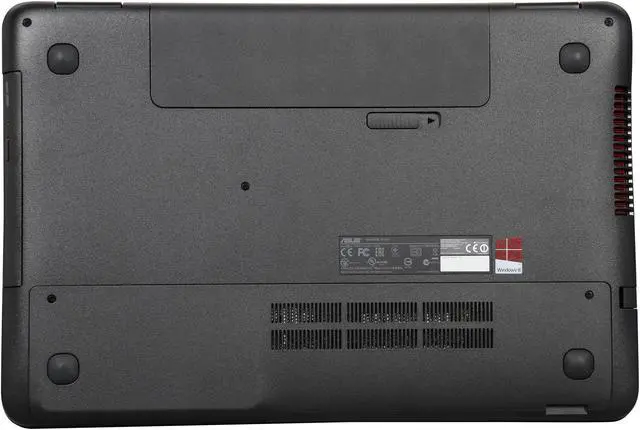 Alt view image 7 of 8 - ASUS ROG GL551 series - 15.6" NVIDIA GeForce GTX 960M - Intel Core i7-4720HQ  - 16GB Memory - - Windows 8.1 64-Bit - Gaming Laptop - (GL551JW-DS71 )