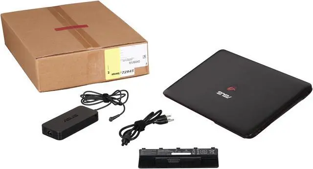 Alt view image 8 of 8 - ASUS ROG GL551 series - 15.6" NVIDIA GeForce GTX 960M - Intel Core i7-4720HQ  - 16GB Memory - - Windows 8.1 64-Bit - Gaming Laptop - (GL551JW-DS71 )