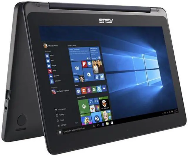 Alt view image 7 of 16 - ASUS TP200SA-DH04T Intel Celeron N3050 (1.60 GHz) 4 GB Memory 64 GB SSD Intel HD Graphics Shared memory 11.6" 1366 x 768 Convertible Touchscreen Ultrabook Windows 10 Home 64-Bit