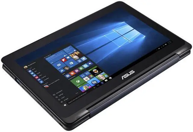 Alt view image 10 of 16 - ASUS TP200SA-DH04T Intel Celeron N3050 (1.60 GHz) 4 GB Memory 64 GB SSD Intel HD Graphics Shared memory 11.6" 1366 x 768 Convertible Touchscreen Ultrabook Windows 10 Home 64-Bit