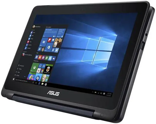 Alt view image 8 of 16 - ASUS TP200SA-DH04T Intel Celeron N3050 (1.60 GHz) 4 GB Memory 64 GB SSD Intel HD Graphics Shared memory 11.6" 1366 x 768 Convertible Touchscreen Ultrabook Windows 10 Home 64-Bit