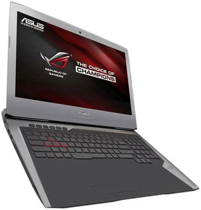 Alt view image 3 of 12 - ASUS ROG G752VL-DH71 Gaming Laptop Intel Core i7 6700HQ (2.60 GHz) 16 GB Memory 1 TB HDD NVIDIA GeForce GTX 965M 2 GB GDDR5 17.3" Windows 10 Home 64-Bit