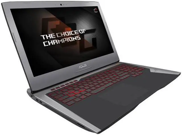 Alt view image 4 of 14 - ASUS ROG G752VT-DH72 G-Sync Gaming Laptop 6th Generation Intel Core i7 6700HQ (2.60 GHz) 16 GB Memory 1 TB HDD 128 GB SSD NVIDIA GeForce GTX 970M 3 GB GDDR5 17.3" Windows 10 Home 64-Bit