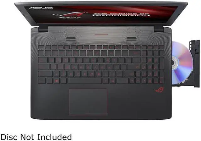 Alt view image 7 of 19 - ASUS ROG GL552VW-DH71 Gaming Laptop Intel Core i7 6700HQ (2.60 GHz) 16 GB Memory 1 TB HDD NVIDIA GeForce GTX 960M 2 GB GDDR5 15.6" Windows 10 Home 64-Bit