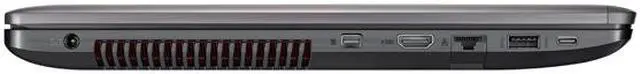 Alt view image 8 of 20 - ASUS ROG - 17.3" NVIDIA GeForce GTX 960M - Intel Core i7-6700HQ  - 16GB Memory - - Windows 10 Home 64-Bit - Gaming Laptop - IPS (GL752VW-DH71 )