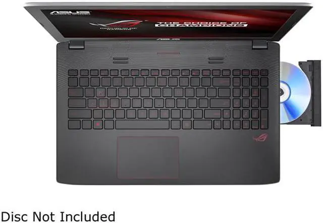 Alt view image 6 of 20 - ASUS ROG - 17.3" NVIDIA GeForce GTX 960M - Intel Core i7-6700HQ  - 16GB Memory - - Windows 10 Home 64-Bit - Gaming Laptop - IPS (GL752VW-DH71 )