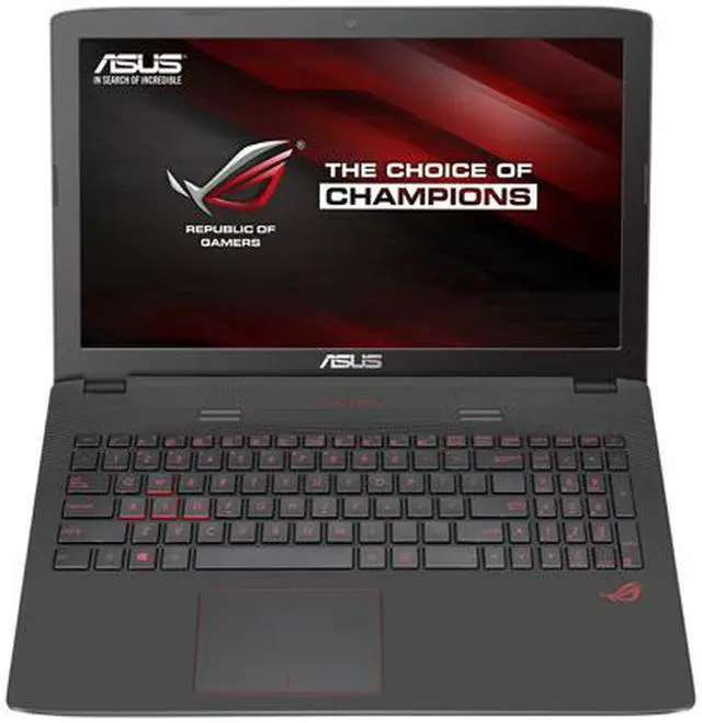 Alt view image 2 of 20 - ASUS ROG - 17.3" NVIDIA GeForce GTX 960M - Intel Core i7-6700HQ  - 16GB Memory - - Windows 10 Home 64-Bit - Gaming Laptop - IPS (GL752VW-DH71 )
