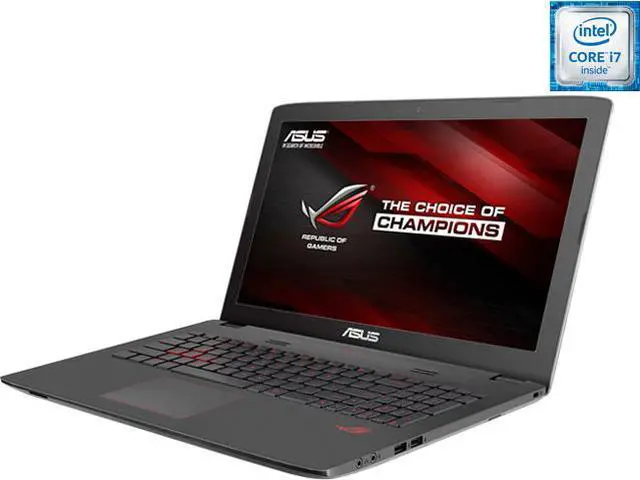 Main image of ASUS ROG - 17.3" NVIDIA GeForce GTX 960M - Intel Core i7-6700HQ  - 16GB Memory - - Windows 10 Home 64-Bit - Gaming Laptop - IPS (GL752VW-DH71 )
