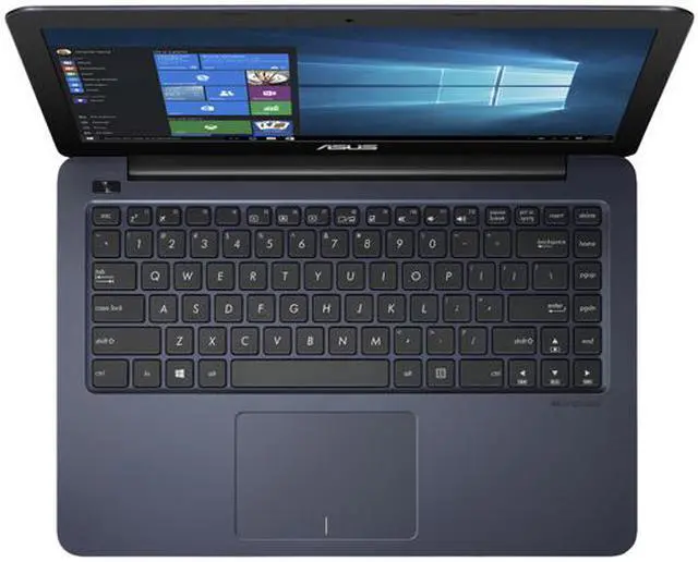 Alt view image 2 of 8 - ASUS Laptop Intel Celeron N2840 2GB Memory 32 GB SSD Intel HD Graphics 5500 14.0" Non-Touch Screen Windows 10 Home 64-Bit E402MA-EH01-BL