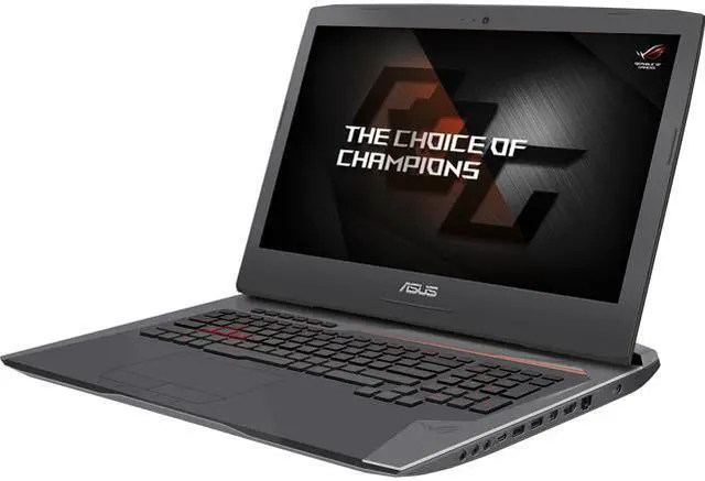 Main image of ASUS ROG G752VY-Q72SX-CB French Bilingual Gaming Laptop 6th Generation Intel Core i7 6700HQ (2.60 GHz) 24 GB Memory 1 TB HDD 256 GB SSD NVIDIA GeForce GTX 980M 17.3" Windows 10 Home 64-Bit