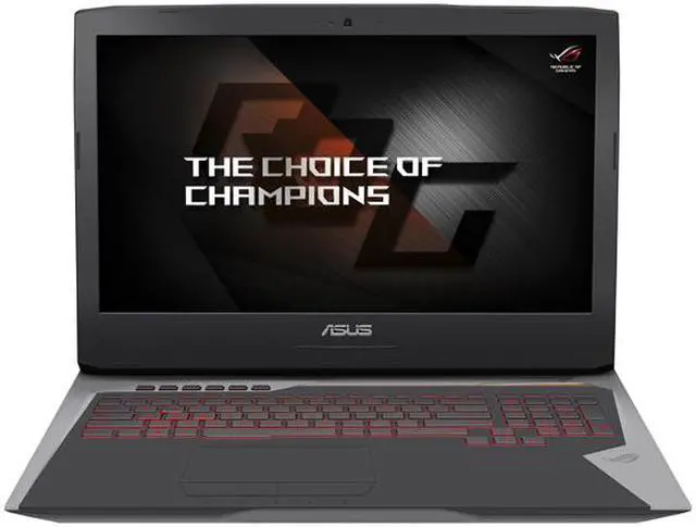 Alt view image 2 of 16 - ASUS ROG G752VY-Q72SX-CB French Bilingual Gaming Laptop 6th Generation Intel Core i7 6700HQ (2.60 GHz) 24 GB Memory 1 TB HDD 256 GB SSD NVIDIA GeForce GTX 980M 17.3" Windows 10 Home 64-Bit