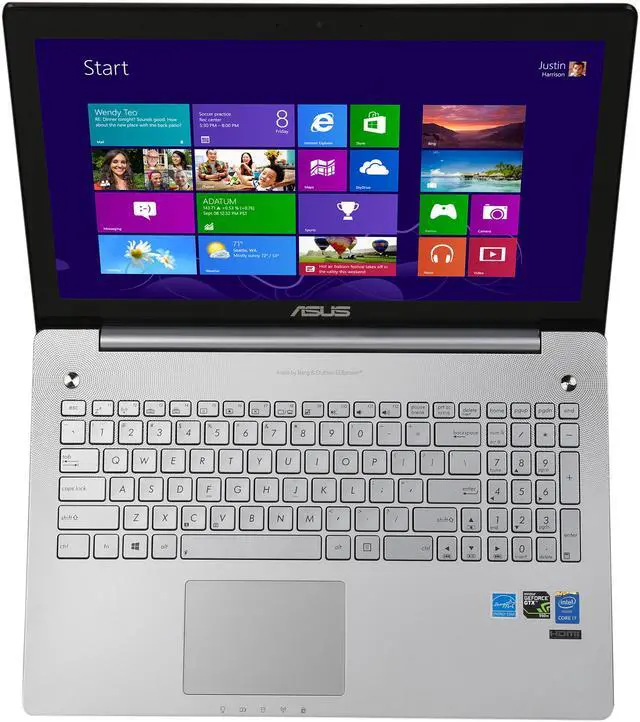 Alt view image 6 of 8 - ASUS - 15.6" NVIDIA GeForce GTX 950M - Intel Core i7-4720HQ  - 16GB Memory - 240 GB SSD - Windows 8.1 64-Bit - Gaming Laptop - IPS (N550JX-DS74T )