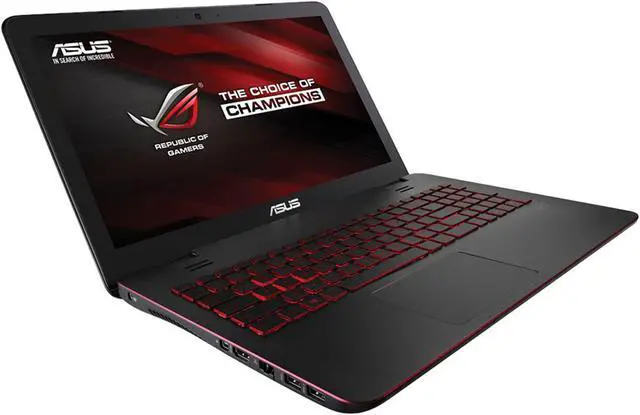 Alt view image 3 of 10 - ASUS ROG - 15.6" NVIDIA GeForce GTX 960M - Intel Core i7-4720HQ - 8GB Memory - - Windows 10 Home 64-Bit - Gaming Laptop - (GL551JW-WH71(WX) )