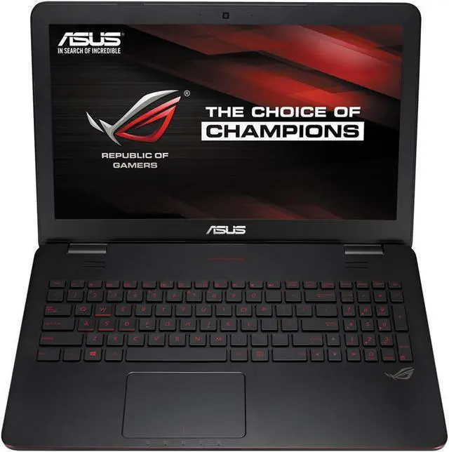 Alt view image 4 of 10 - ASUS ROG - 15.6" NVIDIA GeForce GTX 960M - Intel Core i7-4720HQ - 8GB Memory - - Windows 10 Home 64-Bit - Gaming Laptop - (GL551JW-WH71(WX) )