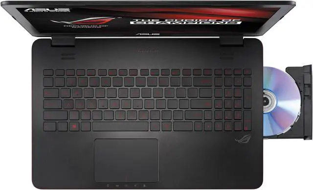 Alt view image 6 of 10 - ASUS ROG - 15.6" NVIDIA GeForce GTX 960M - Intel Core i7-4720HQ - 8GB Memory - - Windows 10 Home 64-Bit - Gaming Laptop - (GL551JW-WH71(WX) )
