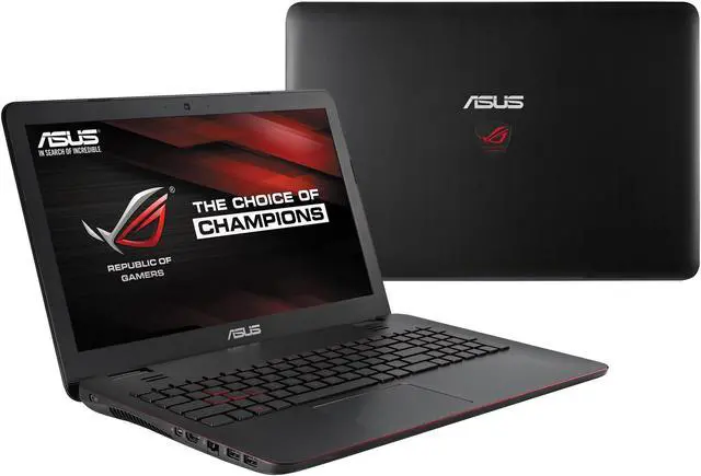 Alt view image 10 of 10 - ASUS ROG - 15.6" NVIDIA GeForce GTX 960M - Intel Core i7-4720HQ - 8GB Memory - - Windows 10 Home 64-Bit - Gaming Laptop - (GL551JW-WH71(WX) )