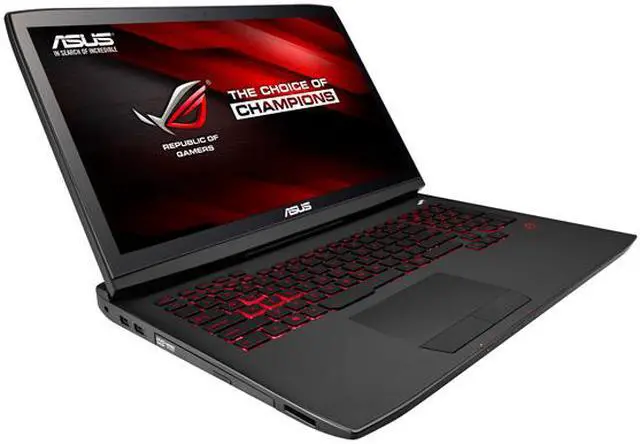 Alt view image 6 of 11 - ASUS ROG - 17.3" NVIDIA GeForce GTX 980M - Intel Core i7-4720HQ - 16GB Memory - 128 GB SSD - Windows 10 Home 64-Bit - Gaming Laptop - IPS (G751JY-WH71(WX) )