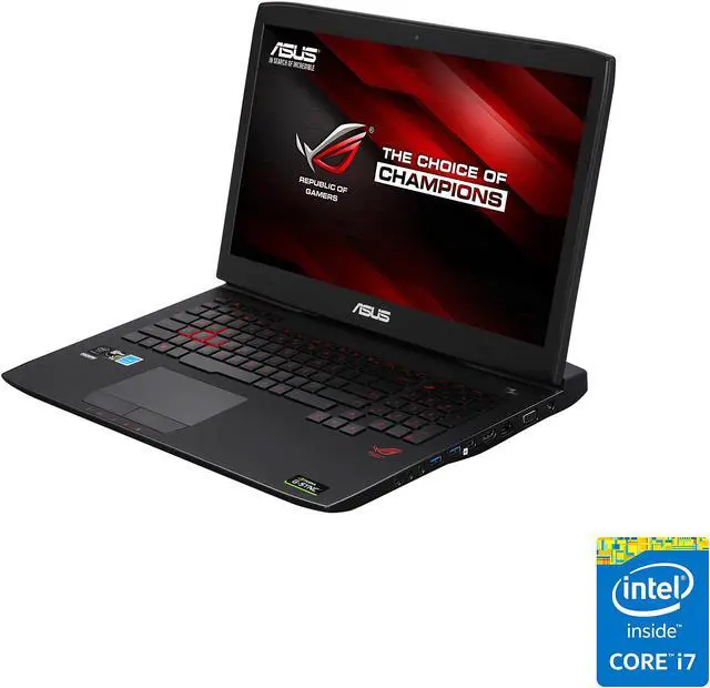 Main image of ASUS ROG - 17.3" NVIDIA GeForce GTX 970M - Intel Core i7-4720HQ - 16GB Memory - - Windows 10 Home 64-Bit - Gaming Laptop - IPS (G751JT-WH71(WX) )