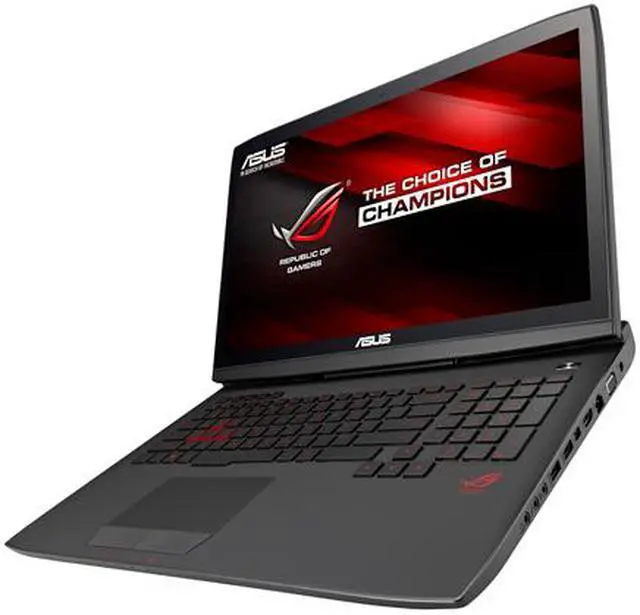 Alt view image 4 of 11 - ASUS ROG G751JL-WH71(WX) Gaming Laptop 4th Generation Intel Core i7 4720HQ (2.60 GHz) 16 GB Memory 1 TB HDD NVIDIA GeForce GTX 965M 2 GB GDDR5 17.3" IPS Windows 10 Home 64-Bit