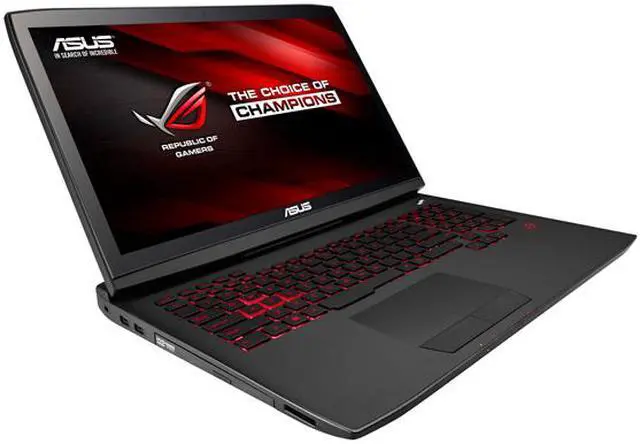 Alt view image 6 of 11 - ASUS ROG G751JL-WH71(WX) Gaming Laptop 4th Generation Intel Core i7 4720HQ (2.60 GHz) 16 GB Memory 1 TB HDD NVIDIA GeForce GTX 965M 2 GB GDDR5 17.3" IPS Windows 10 Home 64-Bit