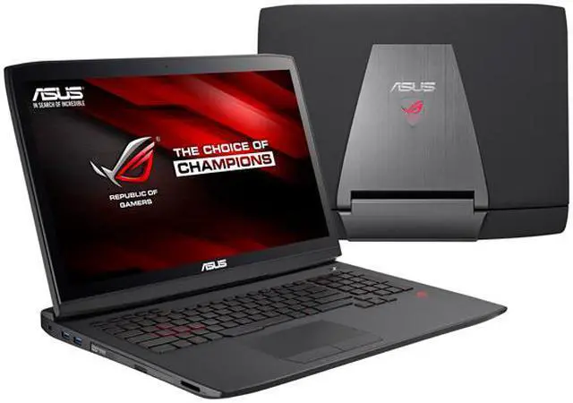 Alt view image 11 of 11 - ASUS ROG G751JL-WH71(WX) Gaming Laptop 4th Generation Intel Core i7 4720HQ (2.60 GHz) 16 GB Memory 1 TB HDD NVIDIA GeForce GTX 965M 2 GB GDDR5 17.3" IPS Windows 10 Home 64-Bit